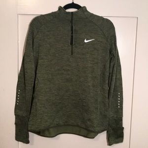 NWT NIKE Sphere Element Running Top - GREEN, Sz L
